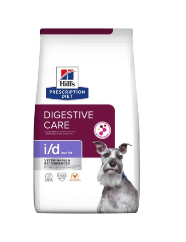 Sac de croquettes Hill's Prescription Diet i/d Low Fat pour Chien