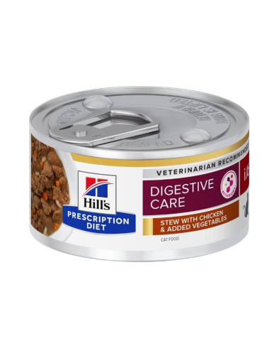 Boîte métallique Hill's Prescription Diet i/d AB+ pour Chat