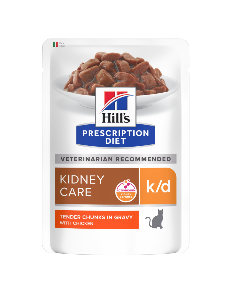 Sachet Hill's Prescription Diet k/d Kidney Care pour Chat