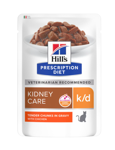 Sachet Hill's Prescription Diet k/d Kidney Care pour Chat