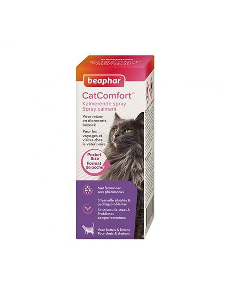 Spray Calmant pour Chat et Chaton Stressés aux Phéromones