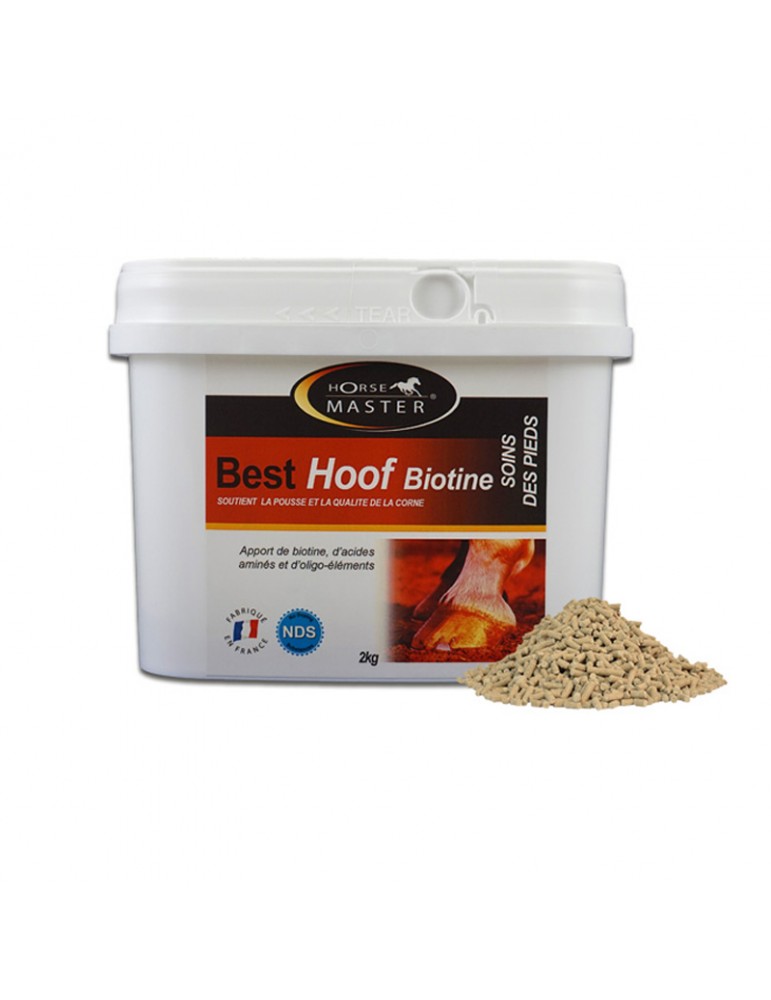 Pot de Best Hoof Biotine Horse Master de 2kg