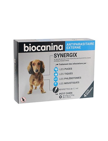 Synergix Spot-on Petits Chiens