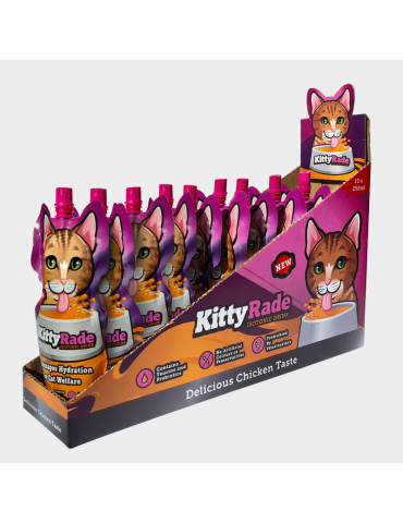 Lot de gourdes KittyRade pour chats