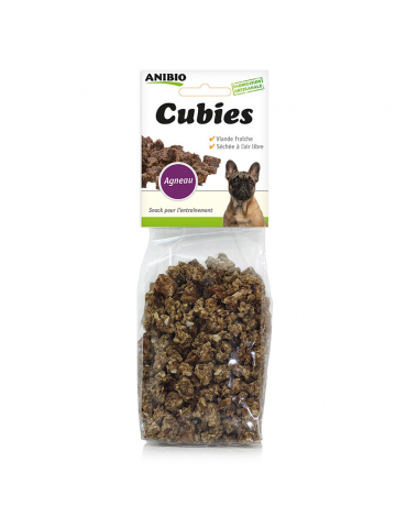 Cubies Agneau, Friandises pour Chien