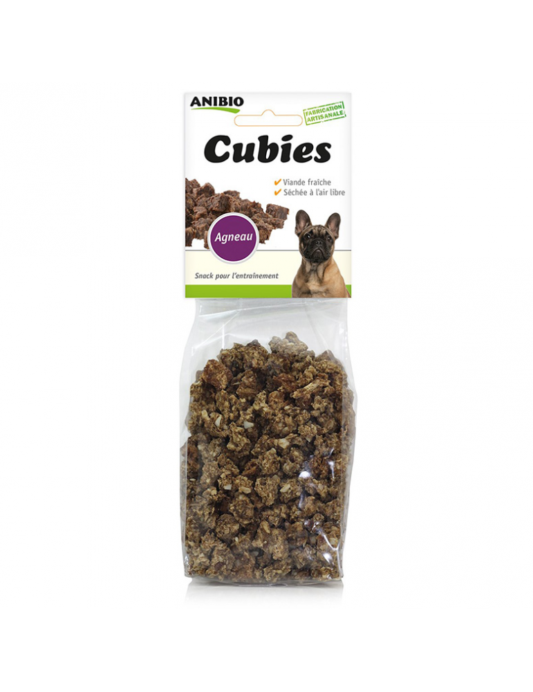 Cubies Agneau, Friandises pour Chien