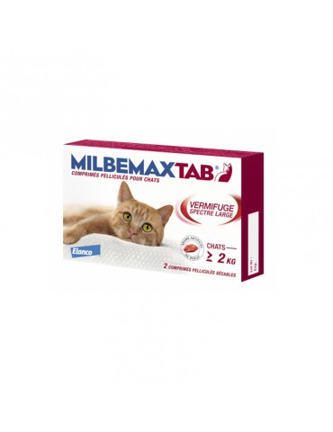 Milbemax Tab Vermifuges Chats