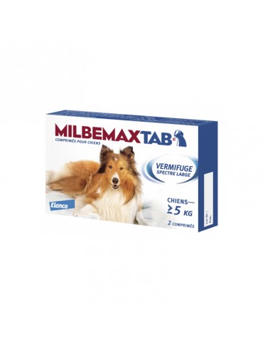 Milbemax Tab Vermifuges Chiens