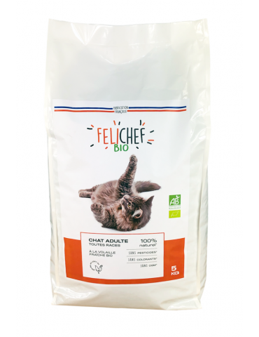 Sac de Croquette Bio Chat adulte