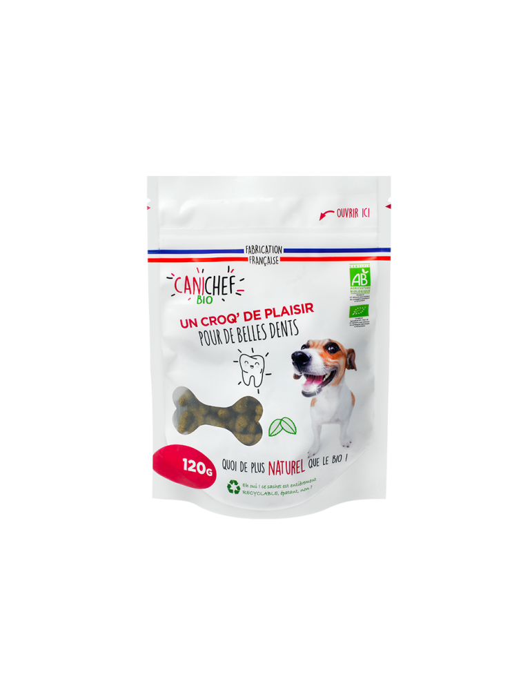 Sachet de Friandises Bio Chien Hygiène Buco-Dentaire