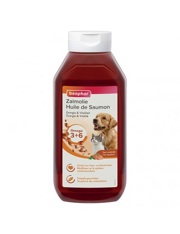 Huile de Saumon pour Chien et Chat 940 ml