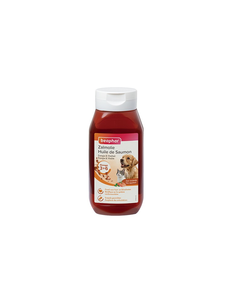 Huile de Saumon pour Chien et Chat 430 ml