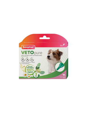 VETOpure Pipettes Antiparasitaire Petit Chien