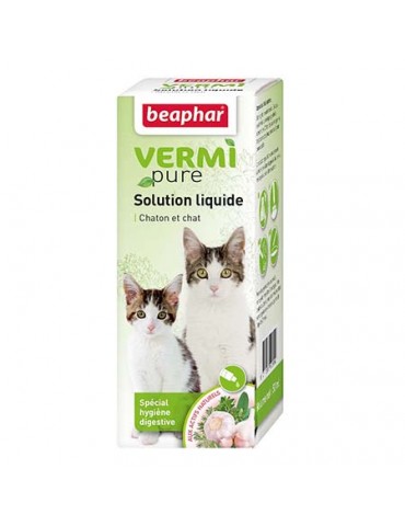 VERMIpure Solution Liquide aux Plantes Chat