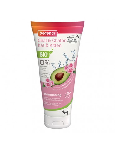 Shampoing Ecocertifié Chat et Chaton