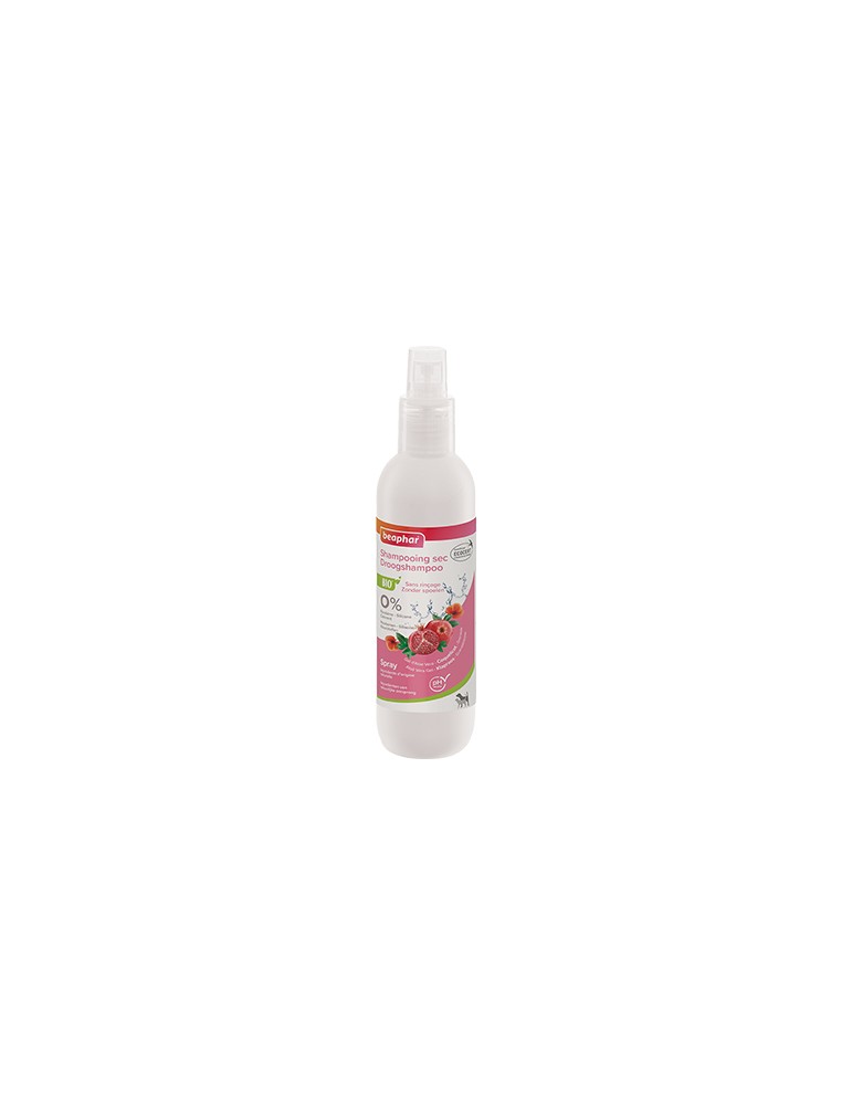 Spray Shampoing Sec Ecocertifié Chien et Chat