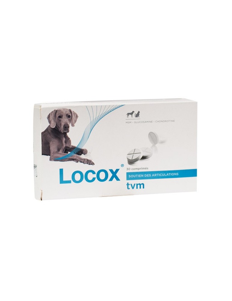 Boîte Locox Articulation Chien  30 comprimés