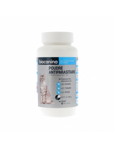 Poudre Antiparasitaire APE Chat Tétraméthrine