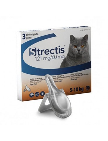 Strectis Chat 5-10 kg 3 Pipettes