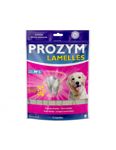 Prozym Lamelles Chien L (+25 kg) 15 lamelles