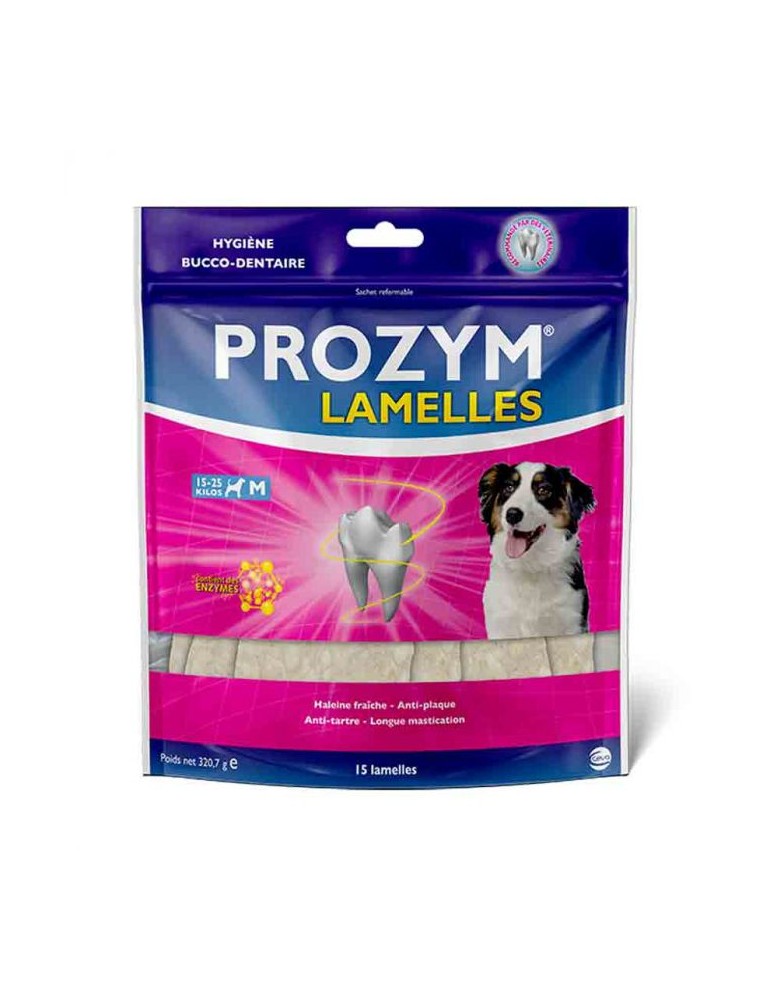 Prozym Chien M (15 - 25 kg) 15 Lamelles