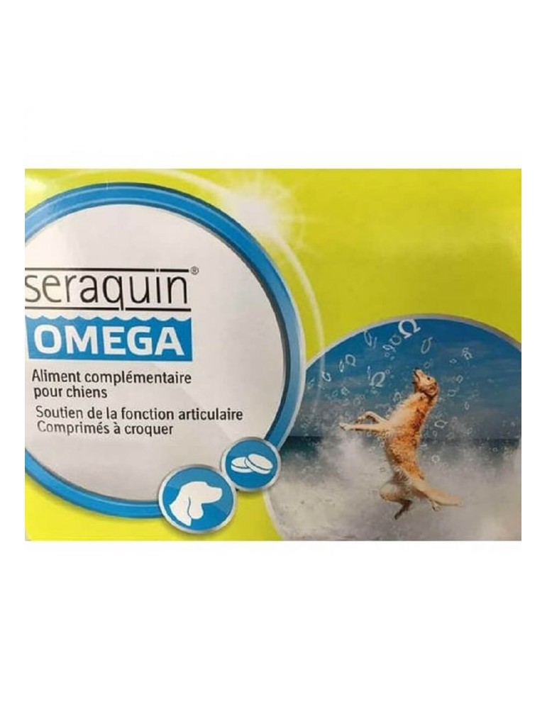 Seraquin Omega Chien 400 comprimés