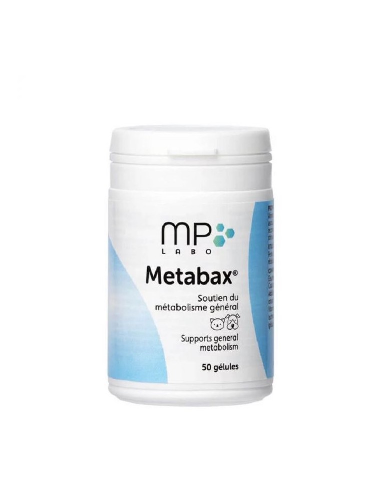 Metabax Soutien du Métabolisme Général