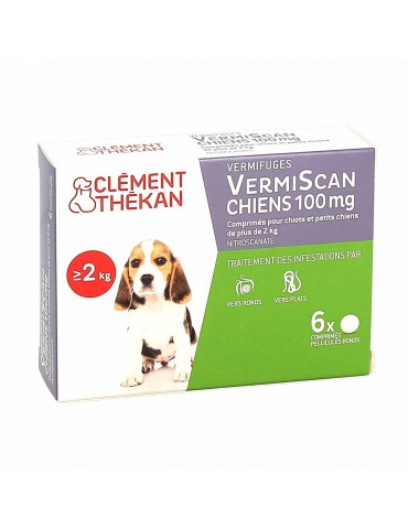 Vermiscan 100MG Petit Chien et Chiot