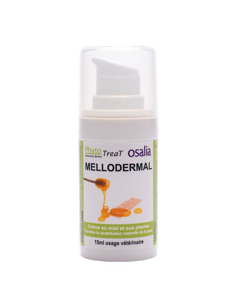 Mellodermal Crème Cicatrisante au Miel et aux Plantes 15 ml