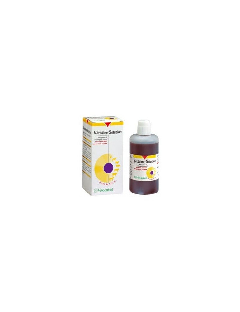 Vétédine Solution 10% 120ml Vétédine Solution 10% 120ml