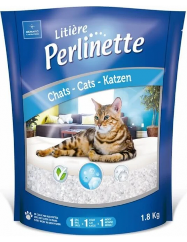 Litière Perlinette Cristaux pour Chat