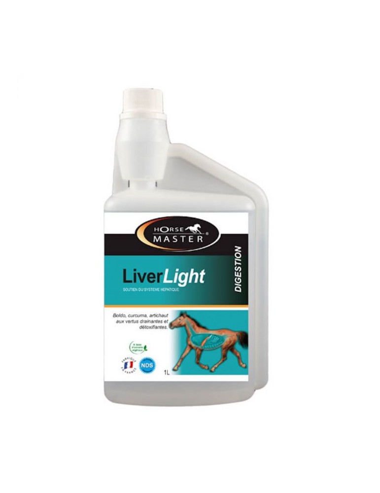 LiverLight Soutien du Système Hépatique du Cheval 1 L