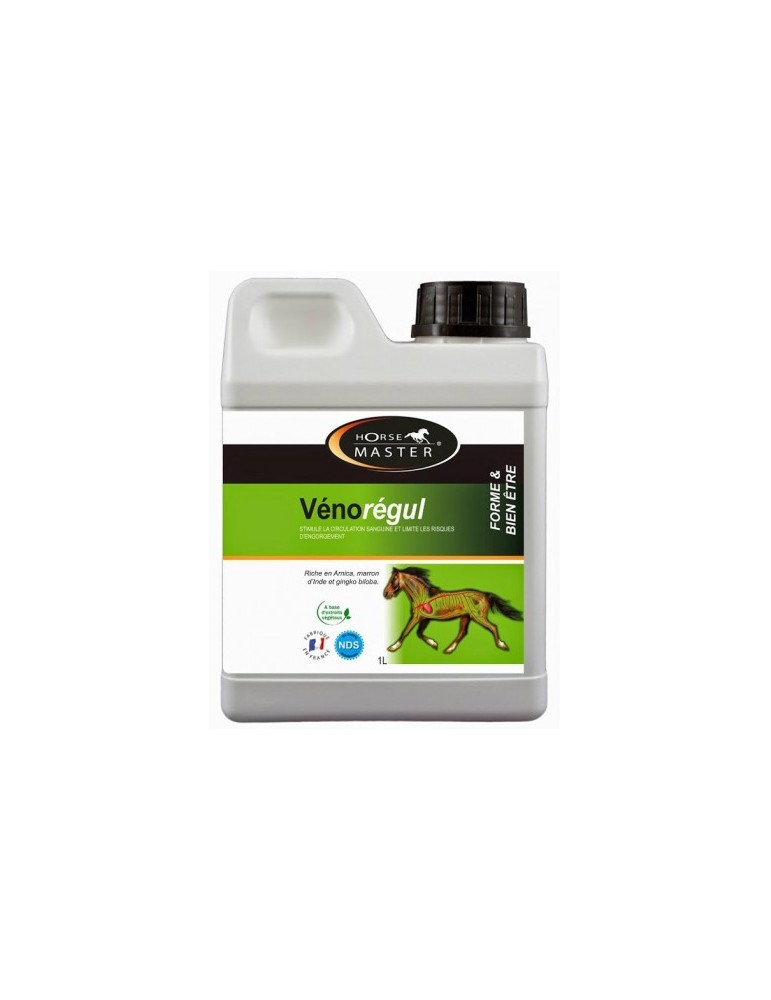 Vénorégul Stimulation Circulation Sanguine du Cheval 1 L