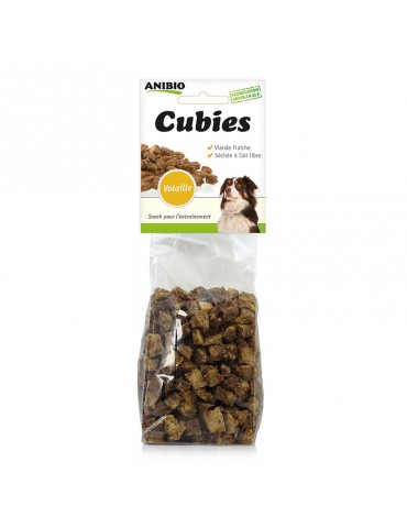 Cubies Volaille, Friandises pour Chien Anibio