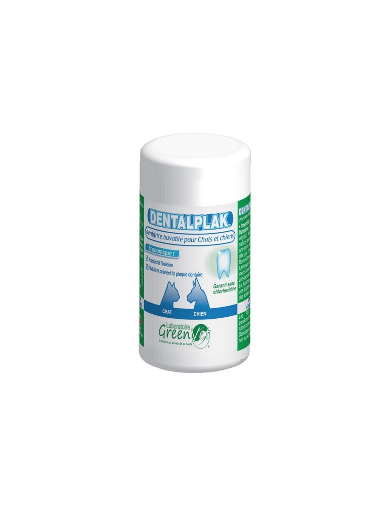 Boîte Greenvet Dentalplak Poudre 50 g