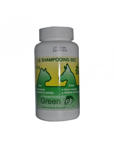 Shampooing Sec Greenvet 150g