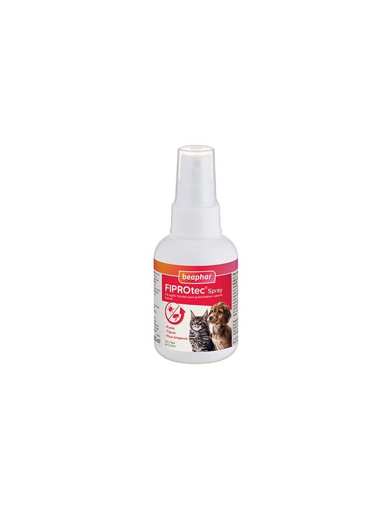 Spray FIPROtec Antiparasitaires Chiens et Chats Beaphar