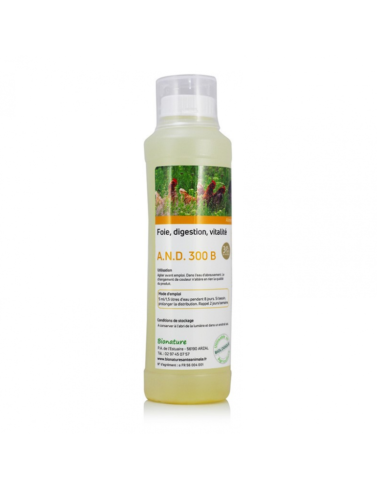 A.N.D 300 B 250 ml Foie Digestion Vitalité