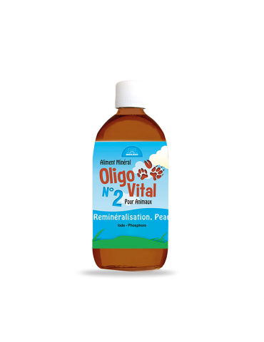 Oligo Vital n°2 Reminéralisation Peau Cheval