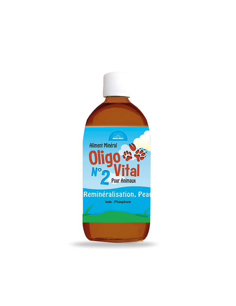 Oligo Vital n°2 Reminéralisation Peau Cheval