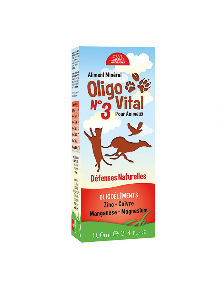 Oligo Vital n°3 Défenses Naturelles Chien et Chat