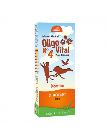 Oligo Vital n°4 Digestion Chien et Chat