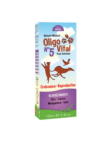 Oligo Vital n°5 Croissance et Reproduction Chien et Chat