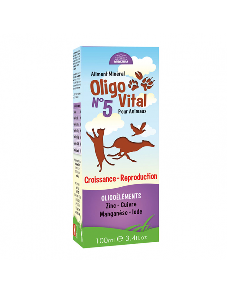 Oligo Vital n°5 Croissance et Reproduction Chien et Chat