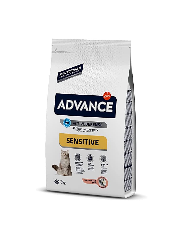 Advance Adulte Sensitive Saumon et Riz Chat 3 kg