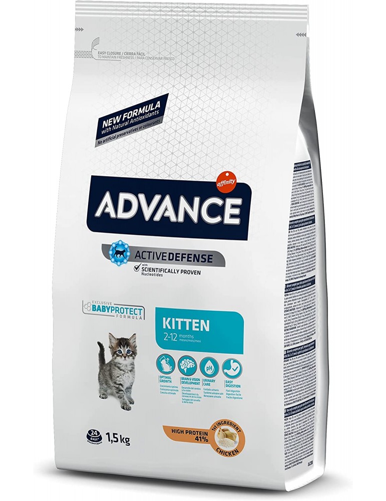 Advance Kitten Poulet Chaton 1,5 kg