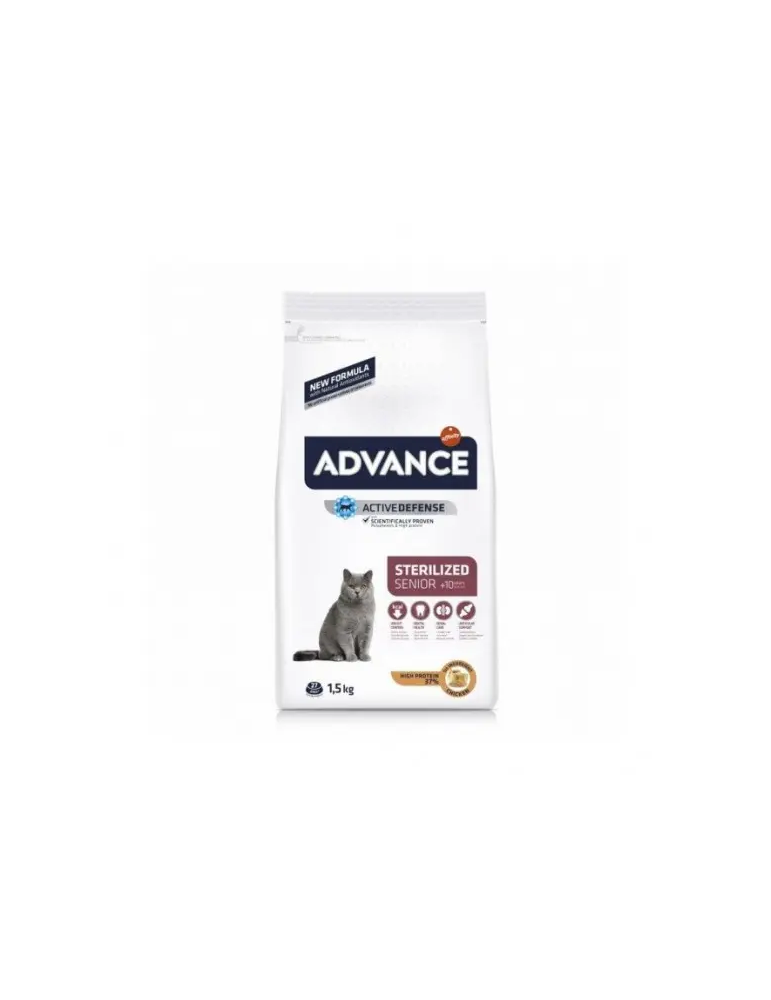 Advance Chat Stérilisé 10+ Poulet 1,5 kg