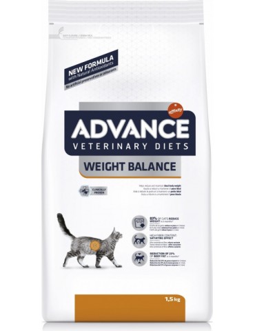 Advance Veterinary Weight Balance Chat Surpoids 1,5 kg