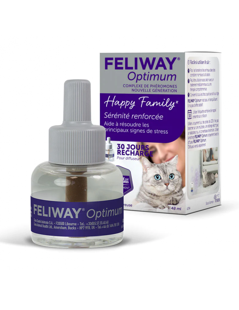 Feliway Optimum Recharge Anti-Stress pour Chat