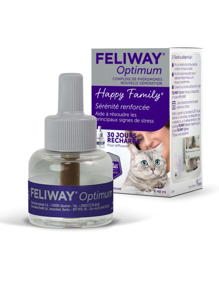 Feliway Optimum Diffuseur pour chats 48ml